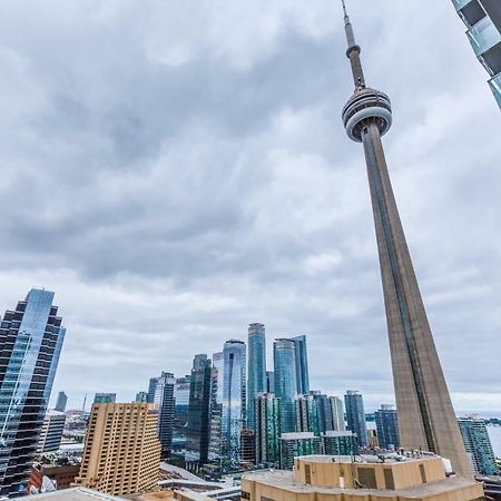 Chol Furnished Suites Heart Of Downtown Toronto, 2 Beds, Free Parking, Cn Tower View Extérieur photo